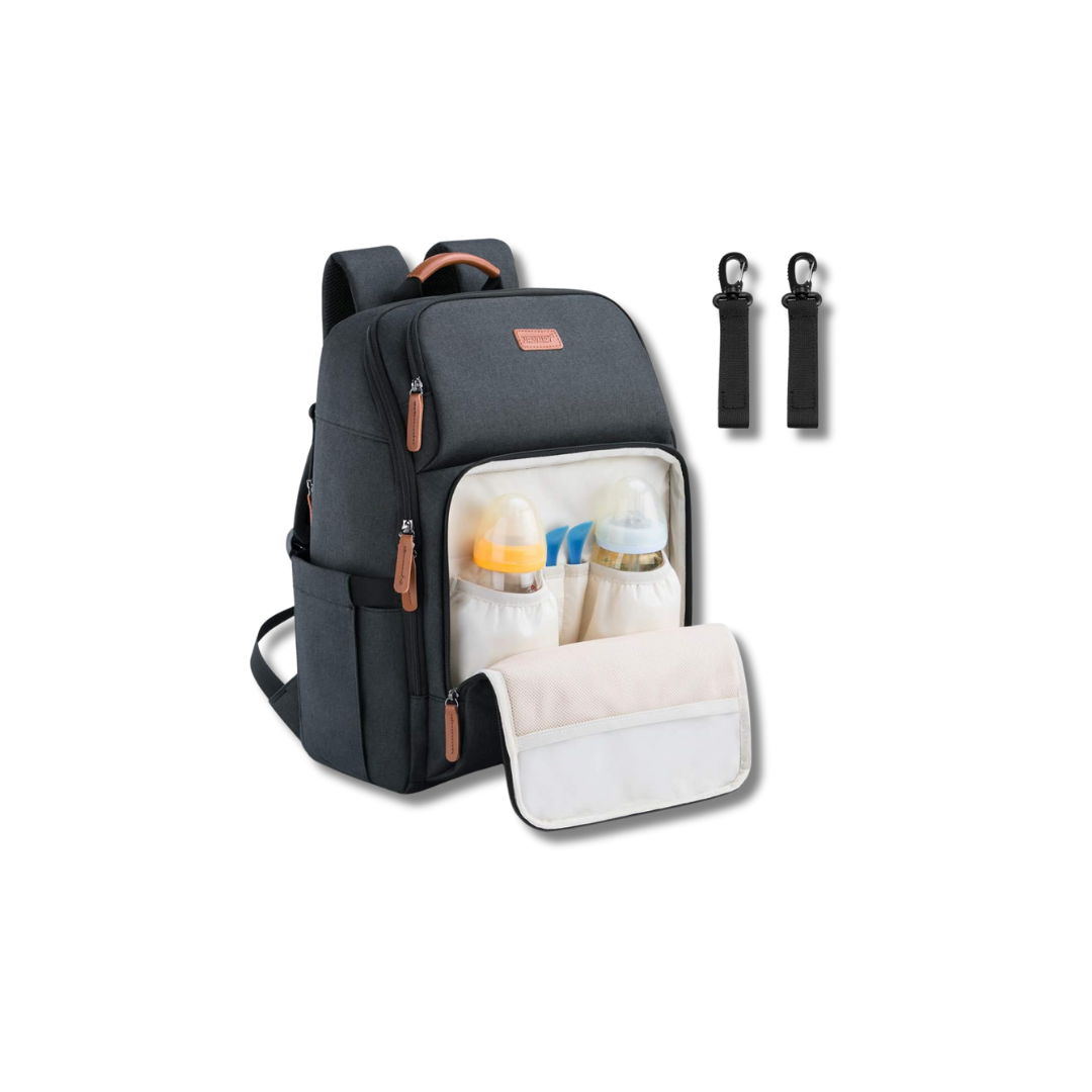 Nappy Bag Backpack (Water-Resistant)